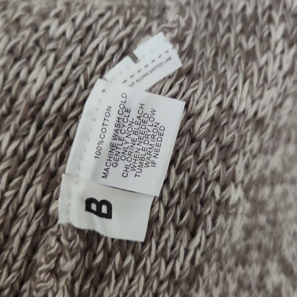 LOFT Sweater Blazer Size Small Knit Pockets 100%Cotton Career Contemporary - Picture 10 of 11